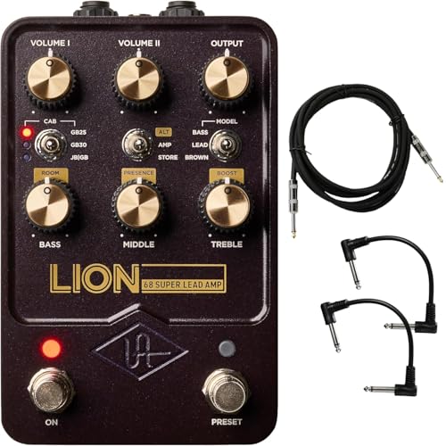 Amazon | Universal Audio UAFX Lion '68 スーパーリードアンプペダル